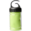 Lime - Front - Bullet Remy Cooling Towel in PET Container