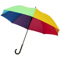 Rainbow - Front - Bullet Sarah Auto Open Windproof Umbrella
