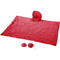 Red - Front - Bullet Adults Xina Rain Poncho