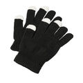 Solid Black - Back - Bullet Unisex Adults Billy Tactile Gloves
