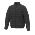 Solid Black - Front - Elevate Mens Athenas Insulated Jacket