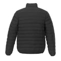 Solid Black - Back - Elevate Mens Athenas Insulated Jacket