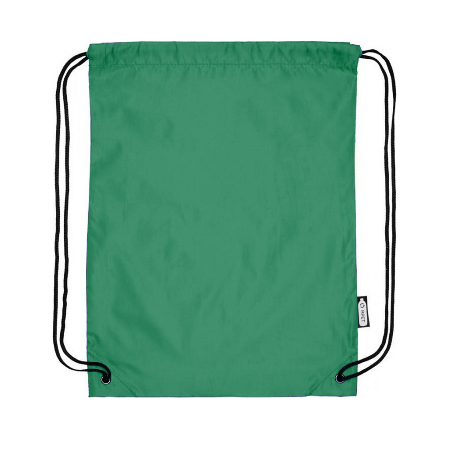 Green - Back - Bullet Oriole Recycled Drawstring Backpack