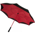 Red-Black - Front - Avenue Unisex Adult Yoon 23in Inversion Straight Umbrella