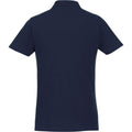 Navy - Back - Elevate Mens Helios Short Sleeve Polo Shirt