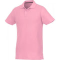 Light Pink - Front - Elevate Mens Helios Short Sleeve Polo Shirt