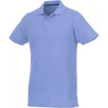 Light Blue - Front - Elevate Mens Helios Short Sleeve Polo Shirt