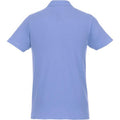 Light Blue - Back - Elevate Mens Helios Short Sleeve Polo Shirt