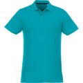 Aqua - Front - Elevate Mens Helios Short Sleeve Polo Shirt