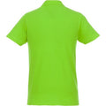 Apple Green - Back - Elevate Mens Helios Short Sleeve Polo Shirt