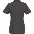 Storm Grey - Back - Elevate Womens-Ladies Beryl Short Sleeve Organic Polo Shirt