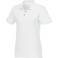 White - Front - Elevate Womens-Ladies Beryl Short Sleeve Organic Polo Shirt