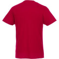 Red - Back - Elevate Mens Jade Short Sleeve Recycled T-Shirt