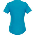 Blue - Back - Elevate Womens-Ladies Jade Short Sleeve Recycled T-Shirt