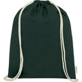 Dark Green - Back - Bullet Orissa Drawstring Bag