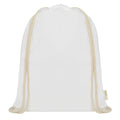 White - Front - Bullet Orissa Drawstring Bag