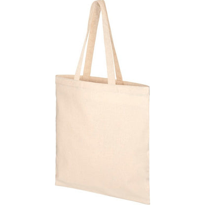 Natural - Front - Bullet Pheebs Cotton Tote Bag