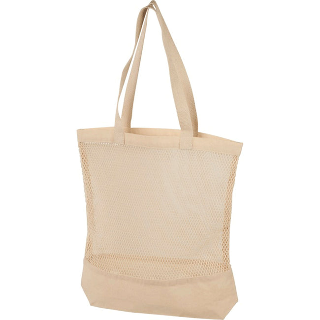 Natural - Front - Bullet Maine Tote