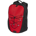 Red-Solid Black - Back - Bullet Trails Backpack