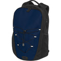 Navy-Solid Black - Back - Bullet Trails Backpack