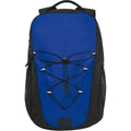 Royal Blue-Solid Black - Front - Bullet Trails Backpack