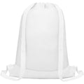 White - Side - Bullet Nadi Mesh Drawstring Bag