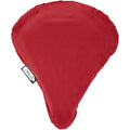 Red - Front - Bullet Jesse Recycled Bicycle Saddle Cover