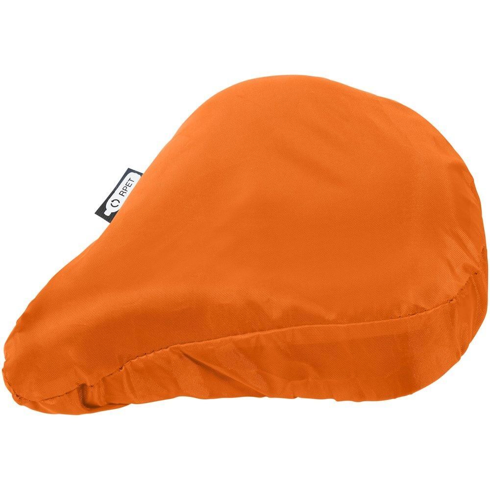 Orange - Back - Bullet Jesse Recycled Bicycle Saddle Cover