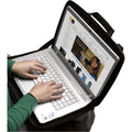 Solid Black - Side - Case Logic Laptop Sleeve