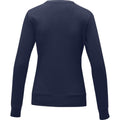 Navy - Back - Elevate Womens-Ladies Zenon Pullover