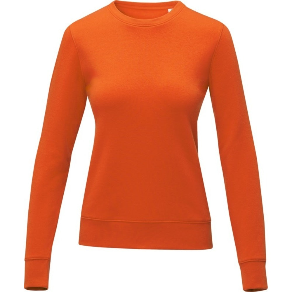 Orange - Front - Elevate Womens-Ladies Zenon Pullover