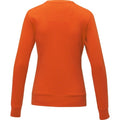 Orange - Back - Elevate Womens-Ladies Zenon Pullover