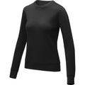 Solid Black - Lifestyle - Elevate Womens-Ladies Zenon Pullover