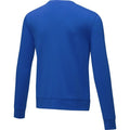 Blue - Back - Elevate Mens Zenon Pullover