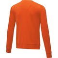 Orange - Back - Elevate Mens Zenon Pullover