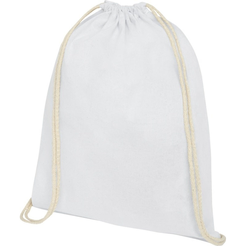 White - Back - Bullet Oregon Backpack