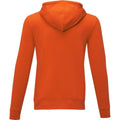 Orange - Back - Elevate Mens Theron Hoodie