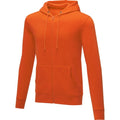 Orange - Side - Elevate Mens Theron Hoodie