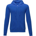 Blue - Front - Elevate Mens Theron Hoodie