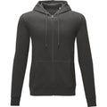 Storm Grey - Front - Elevate Mens Theron Hoodie