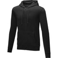 Solid Black - Side - Elevate Mens Theron Hoodie