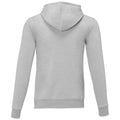 Heather Grey - Back - Elevate Mens Theron Hoodie