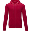 Red - Front - Elevate Mens Theron Hoodie