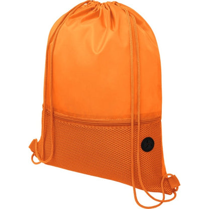 Orange - Lifestyle - Bullet Oriole Mesh Drawstring Bag