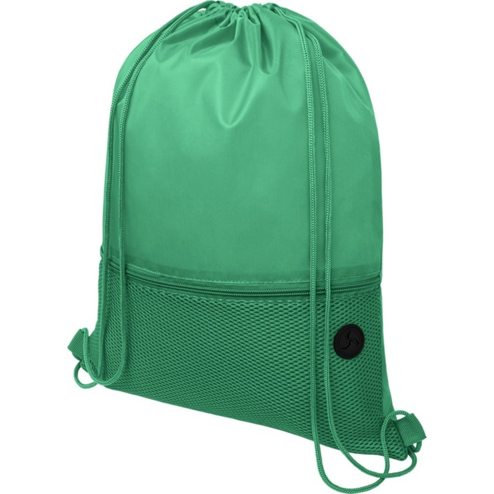 Green - Lifestyle - Bullet Oriole Mesh Drawstring Bag