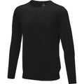 Solid Black - Side - Elevate Mens Merrit Pullover