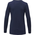 Navy - Back - Elevate Womens-Ladies Stanton Pullover