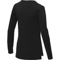 Solid Black - Lifestyle - Elevate Womens-Ladies Stanton Pullover