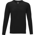 Solid Black - Front - Elevate Mens Stanton Pullover