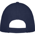 Navy - Back - Elevate Unisex Adult Drake 6 Panel Trucker Cap